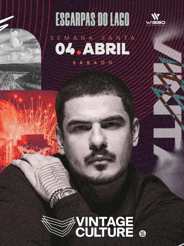 Vintage Culture Em Escarpas
