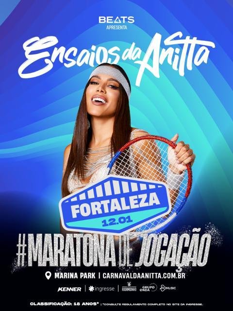 Ensaios da Anitta 2025 - Fortaleza