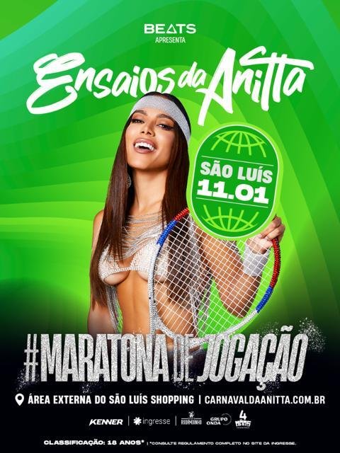 Ensaios da Anitta 2025 - São Luís